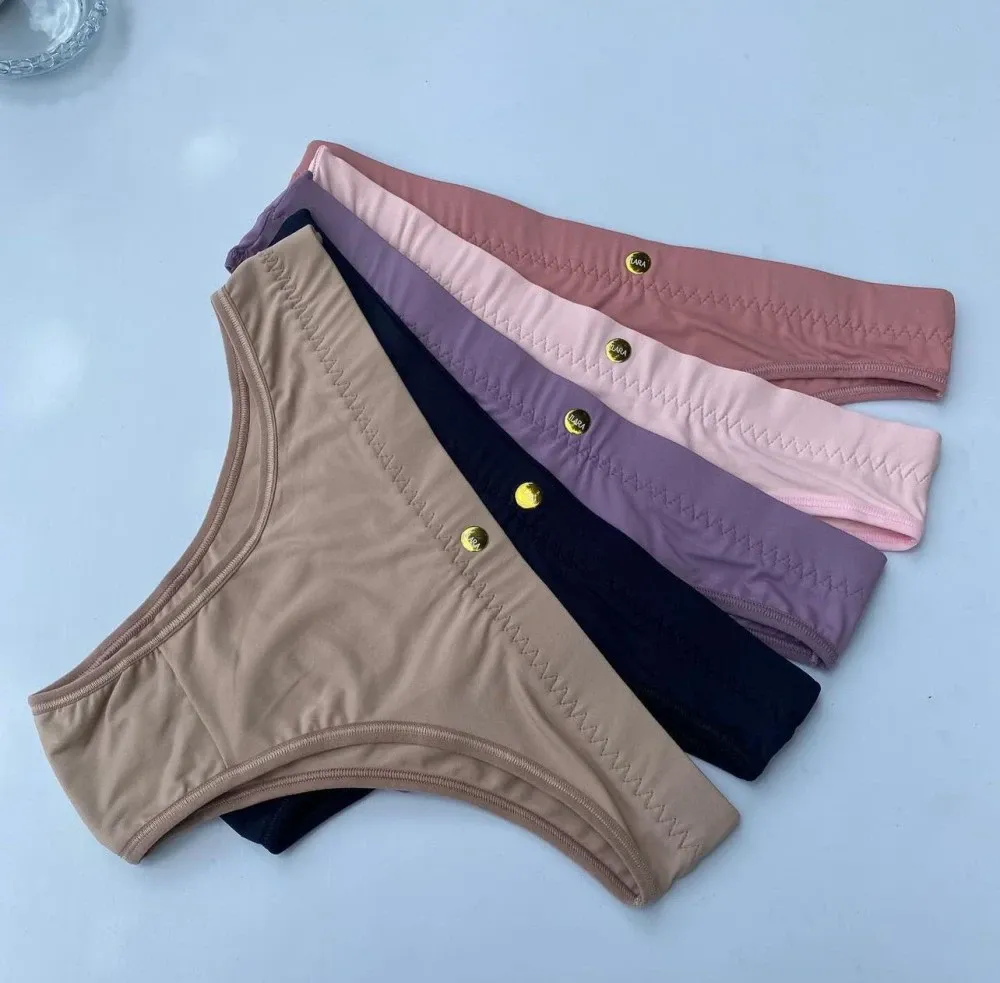 CALCINHA CONFORTO BOTÃO  (não é possível escolher cor - cores variadas) 2