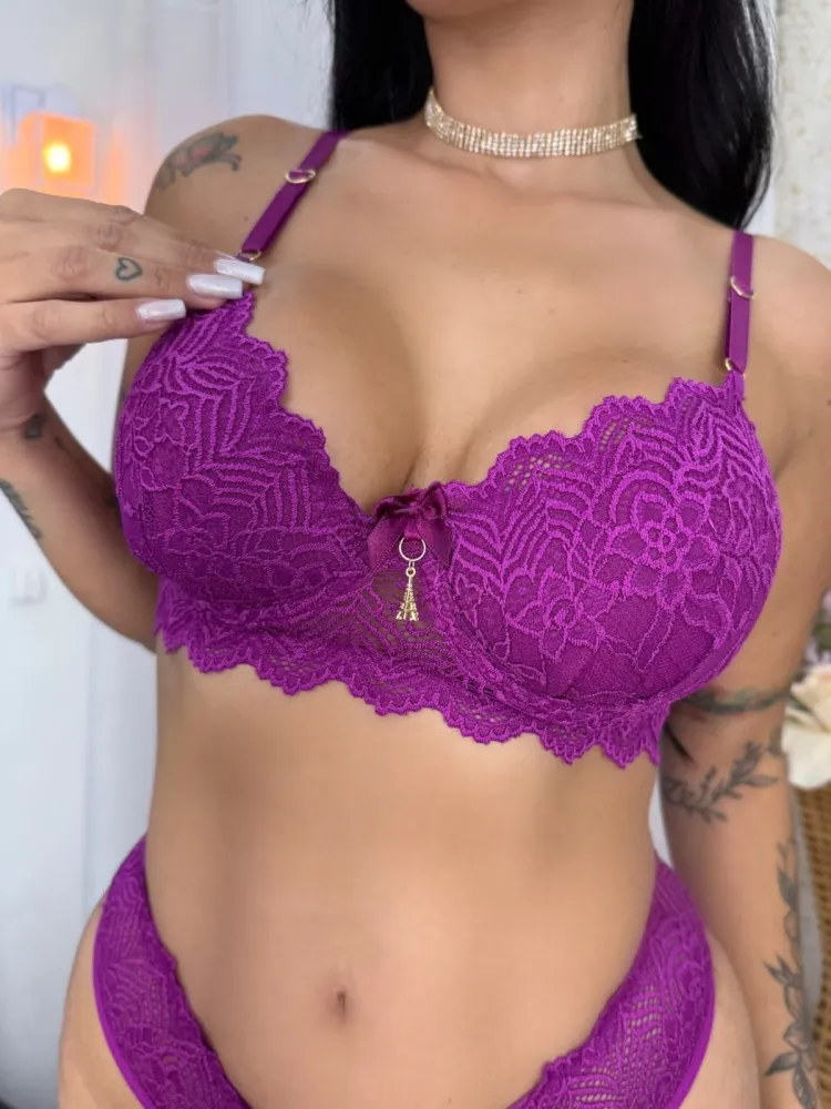 Conjunto s/bojo Luxo Estella  - Odalisca - Detalhe