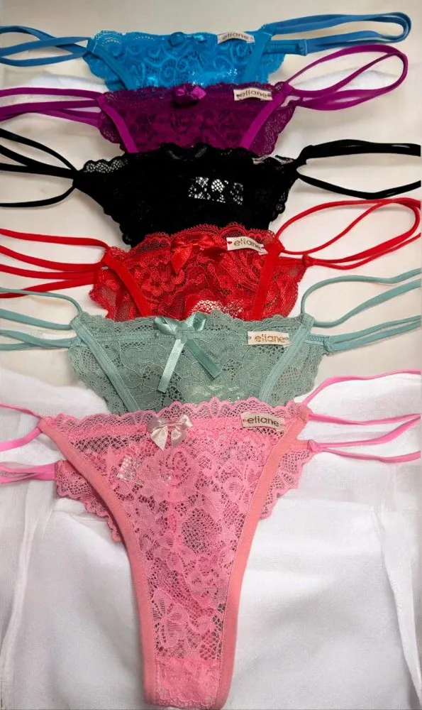 CALCINHA TIRAS NOEMI  - TAMANHO UNICO 4