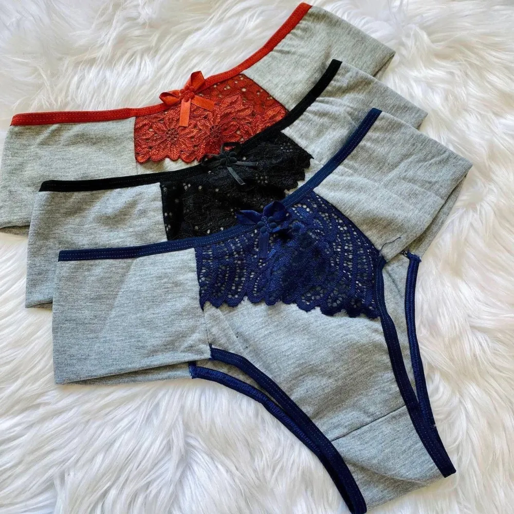 CALCINHA CONFORTO VISCOLYCRA  ( não é possível escolher cor - cores variadas) - Detalhe