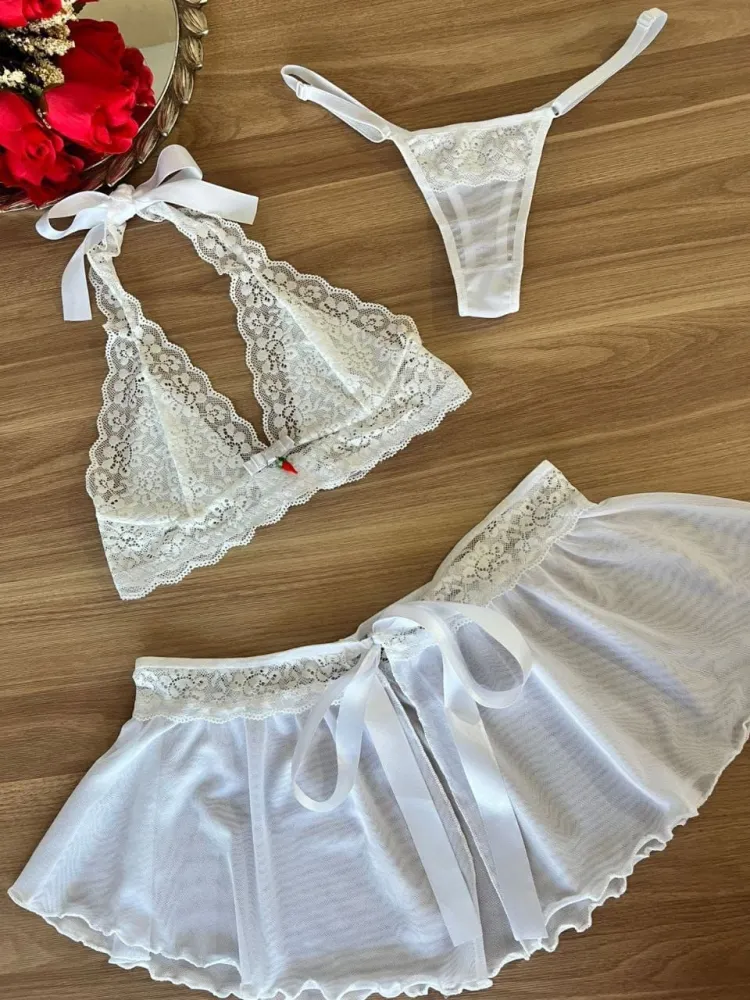 CONJ S/BOJO SEXY C/SAINHA BIJU BIANCA 4