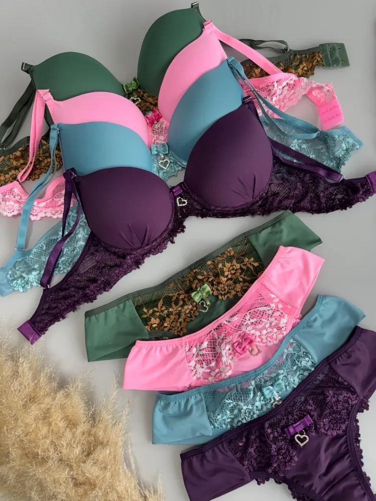 CONJUNTO PINGENTE CORAÇÃO BRIELA 0