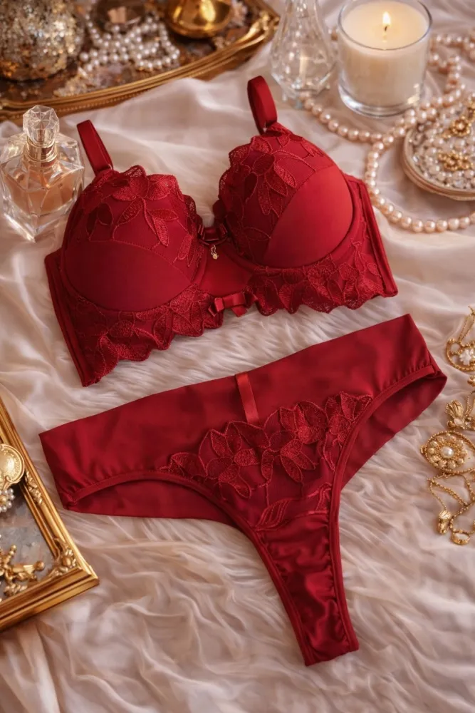 CONJUNTO ULTRA LUXO TULE BORDADO BRIELA 3