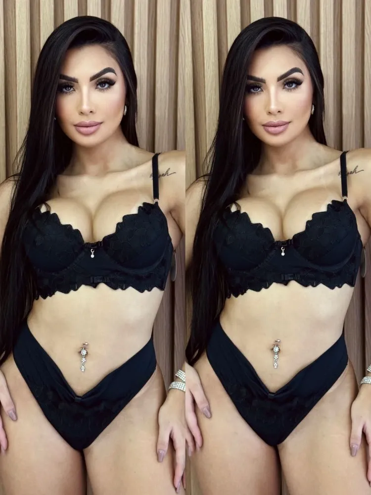 CONJUNTO ULTRA LUXO TULE BORDADO BRIELA 0