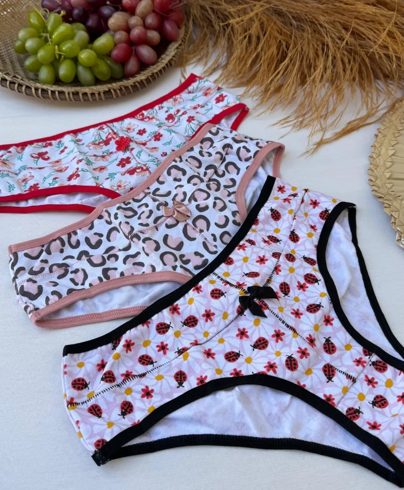 Calcinha Cotton Edith  (não é possível escolher cor - cores variadas) 2