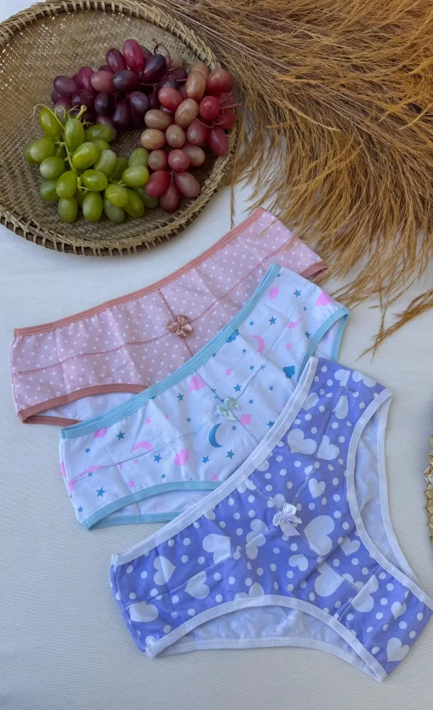 Calcinha Cotton Edith  (não é possível escolher cor - cores variadas)