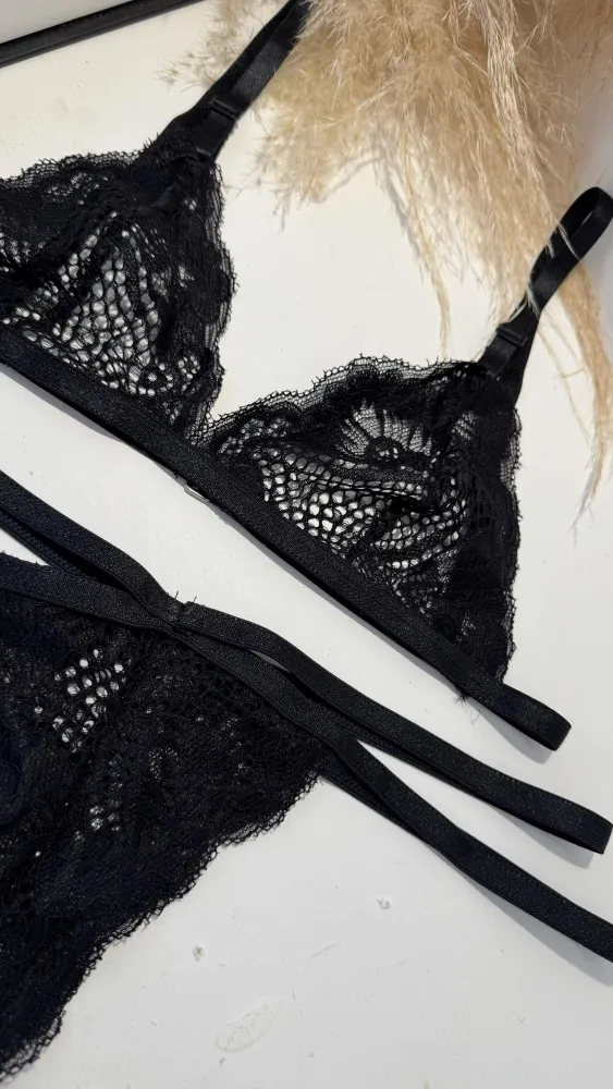 CONJUNTO S/BOJO PRINCESA - PRETO ( ) 0