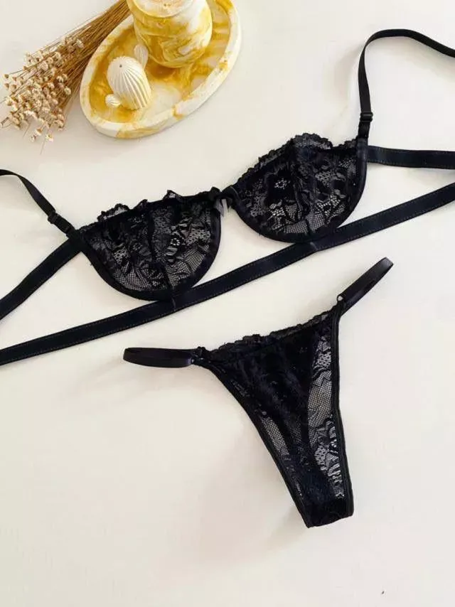 CONJUNTO GRINGA S/BOJO  (rendas variadas) 4