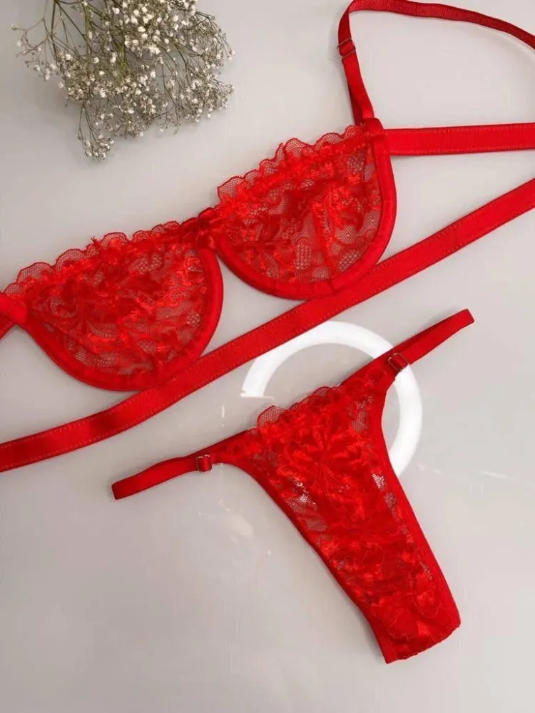 CONJUNTO GRINGA S/BOJO  (rendas variadas) 3