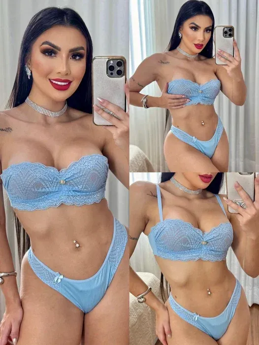 Conjunto Tomara Que Caia Alcinha Ultra Luxo Briela Bb 4