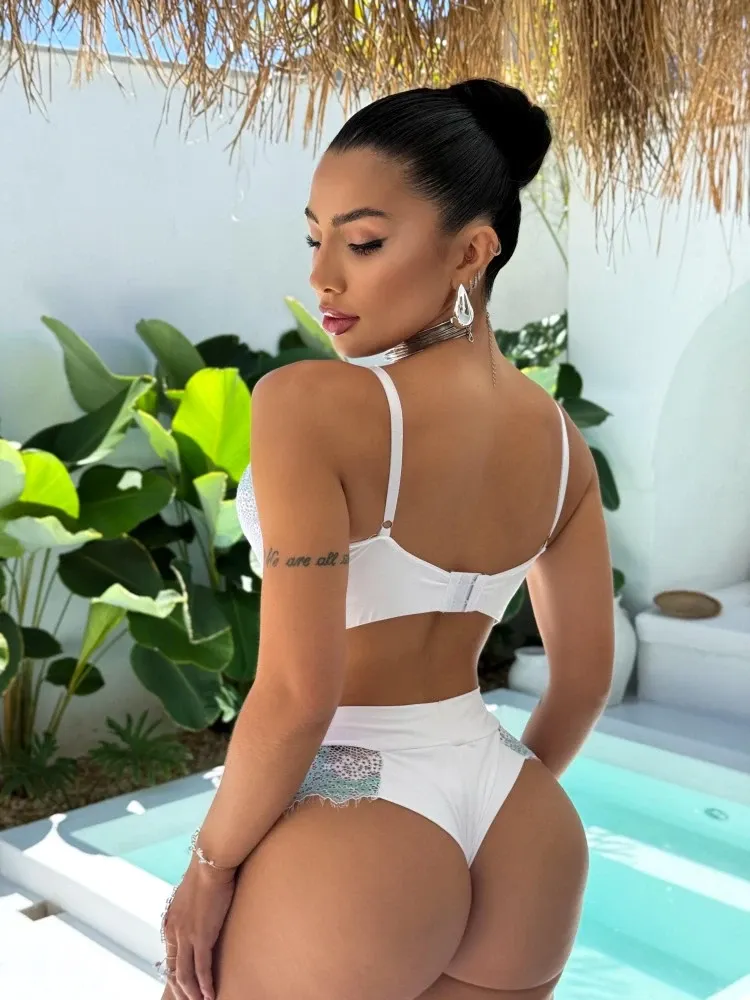 CONJUNTO C/BOJO EMANUELLI  - BRANCO C/VERDE 3