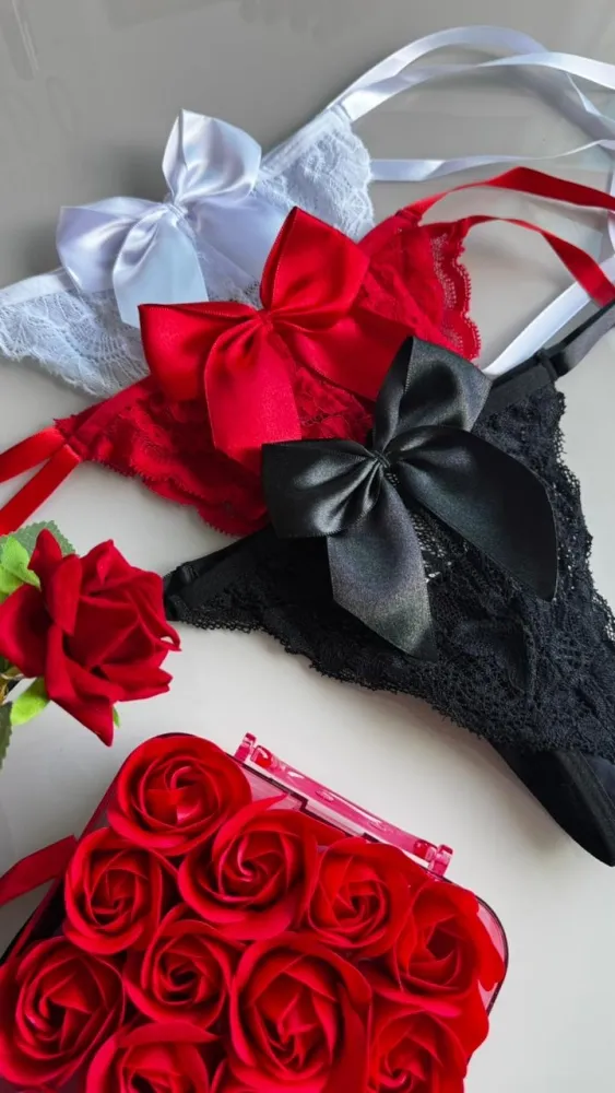 Calcinha De Amarrar Sensual - Detalhe