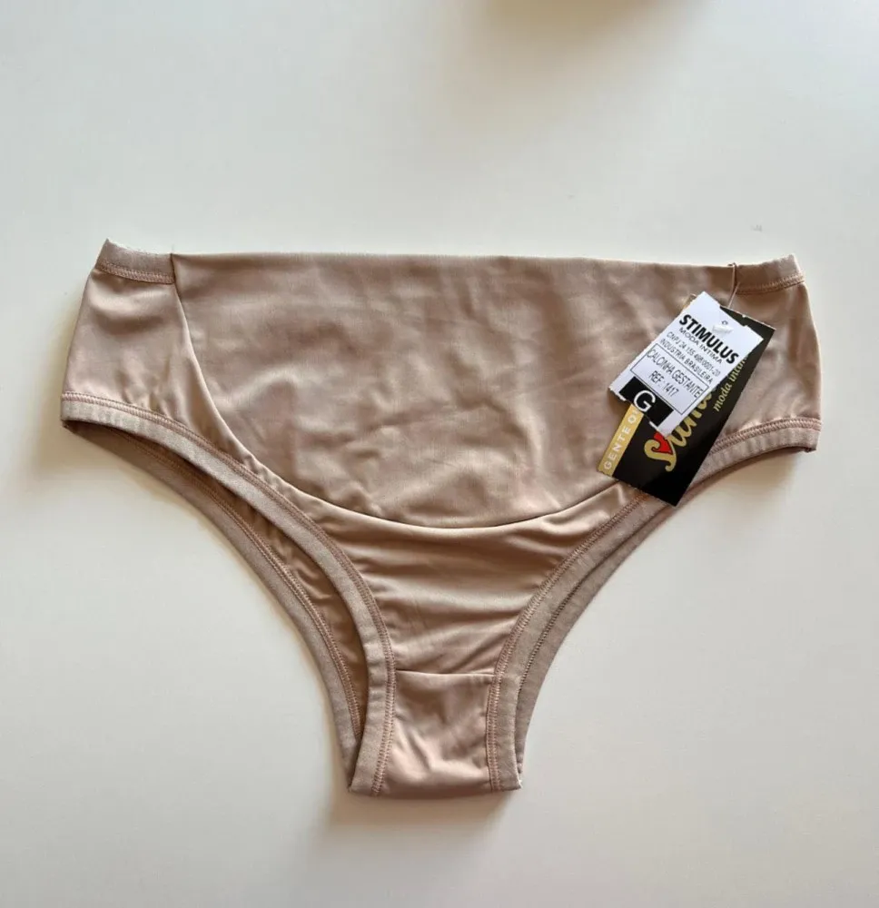 CALCINHA GESTANTE  (não é possível escolher cor - cores variadas) - Detalhe