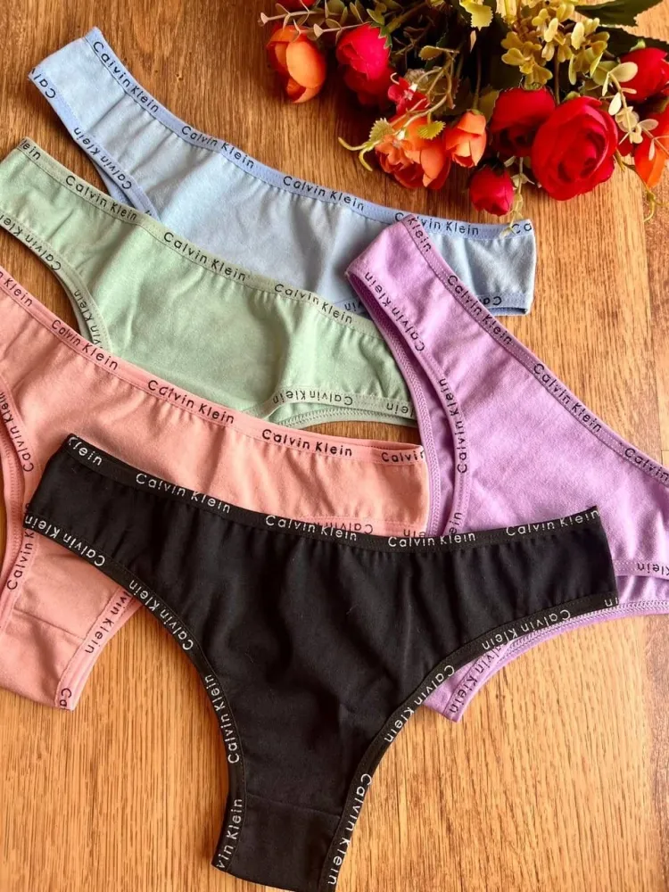 CALCINHA ALGODAO MARCAS - Detalhe