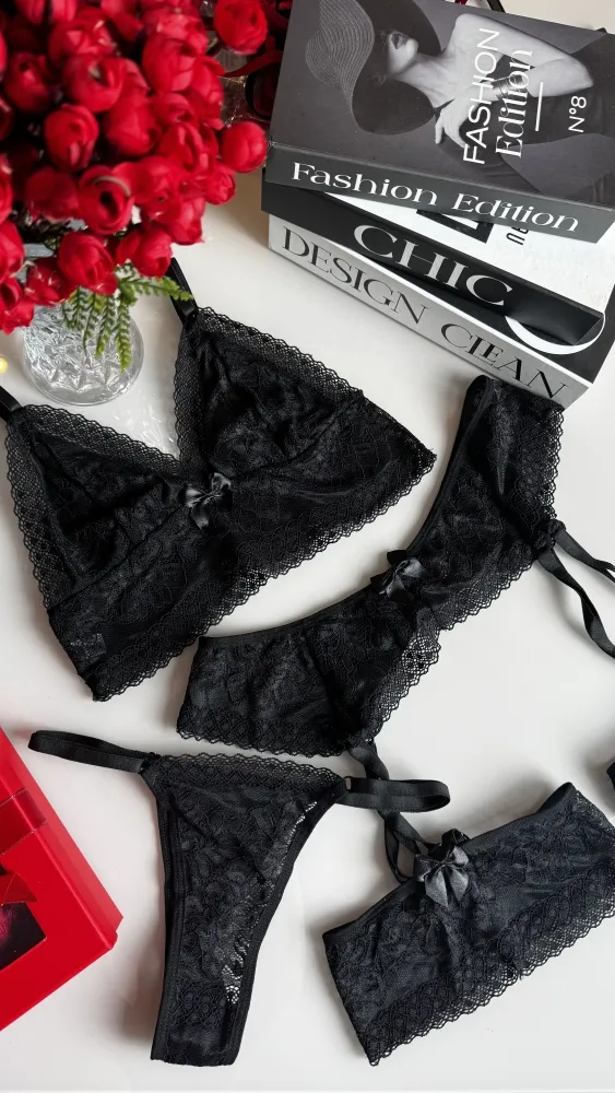 Conjunto S Bojo Cinta Liga Liliane