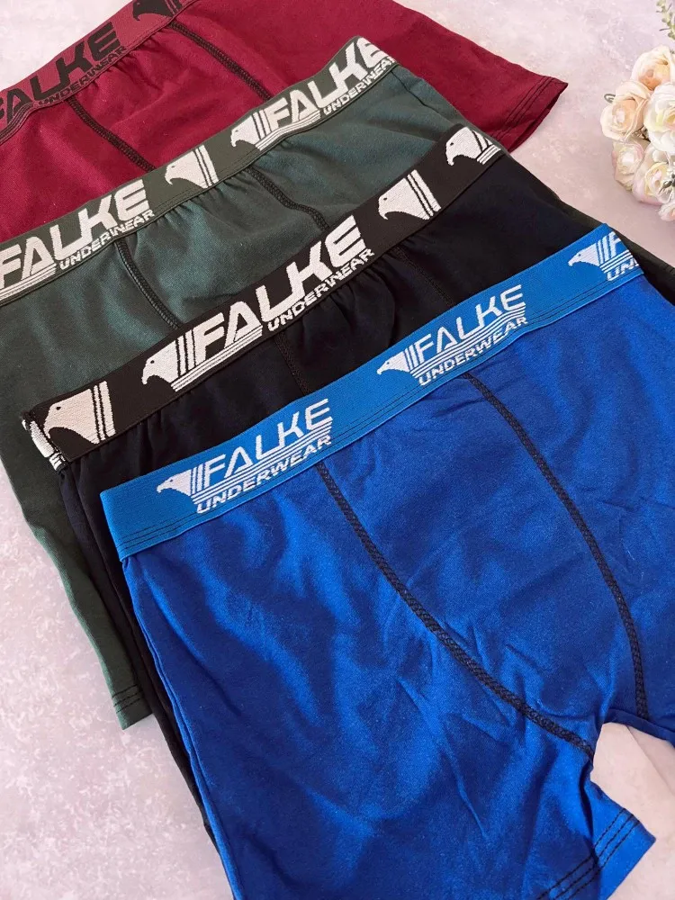 CUECA FALKE MICROFIBRA LISA (90%POLIESTER 10% ELASTANO - FORRO INTERNO 100% ALGODAO) 4