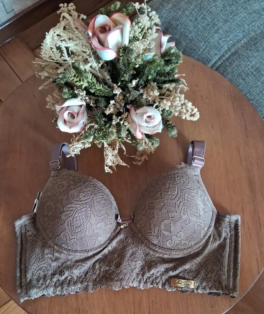 Sutiã Reforçado c/renda Bella  (rendas variadas) 4