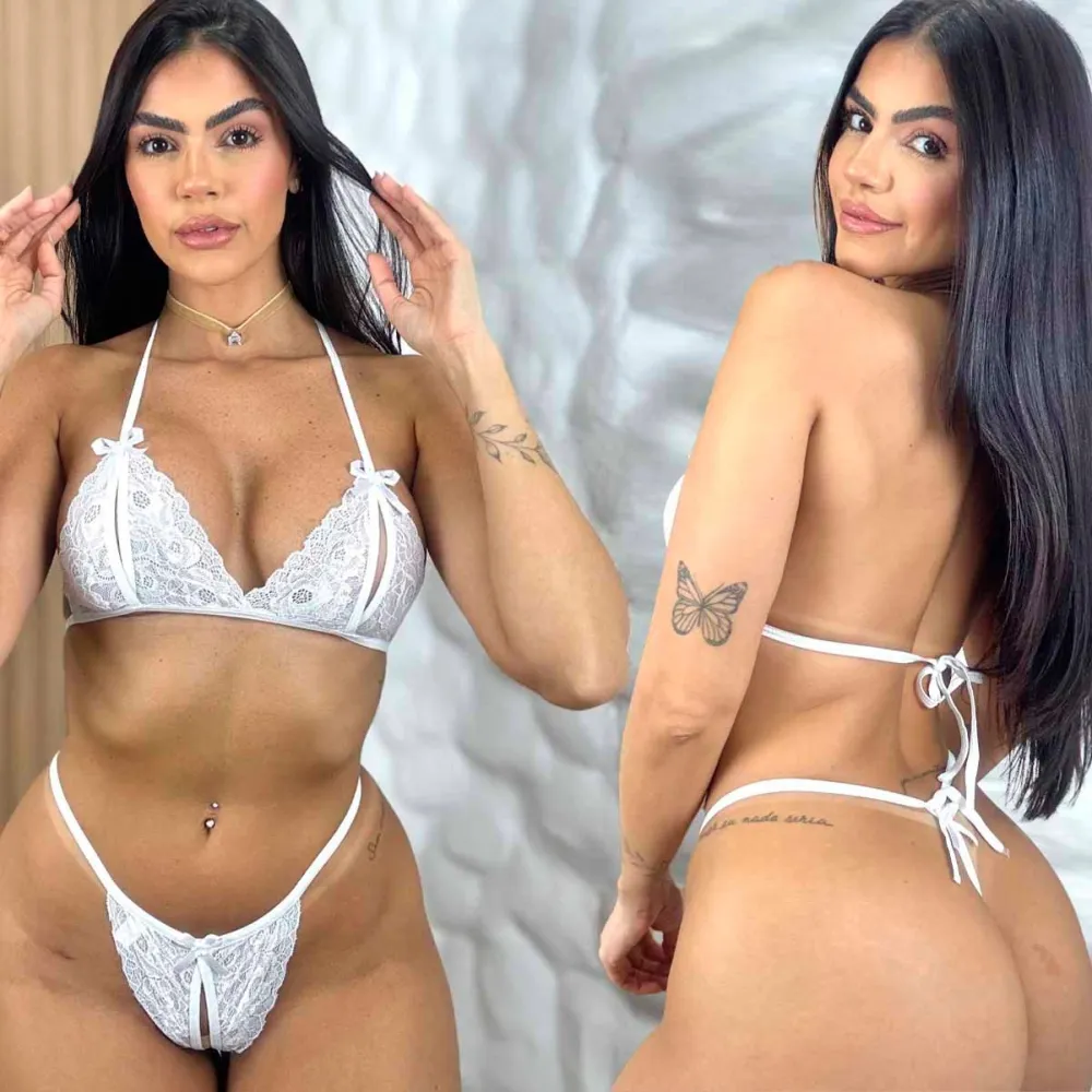 CONJUNTO S/BOJO APRESSADINHA  - Branco