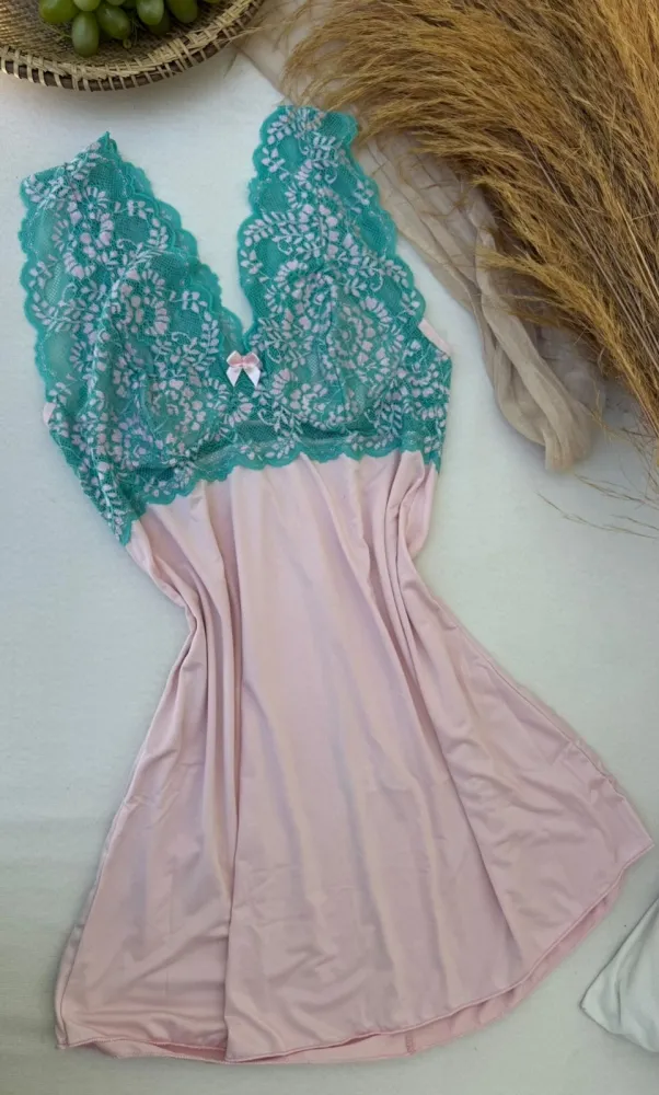 CAMISOLA SUEDE VIRGÍNIA BICOLOR  - Rosa BB