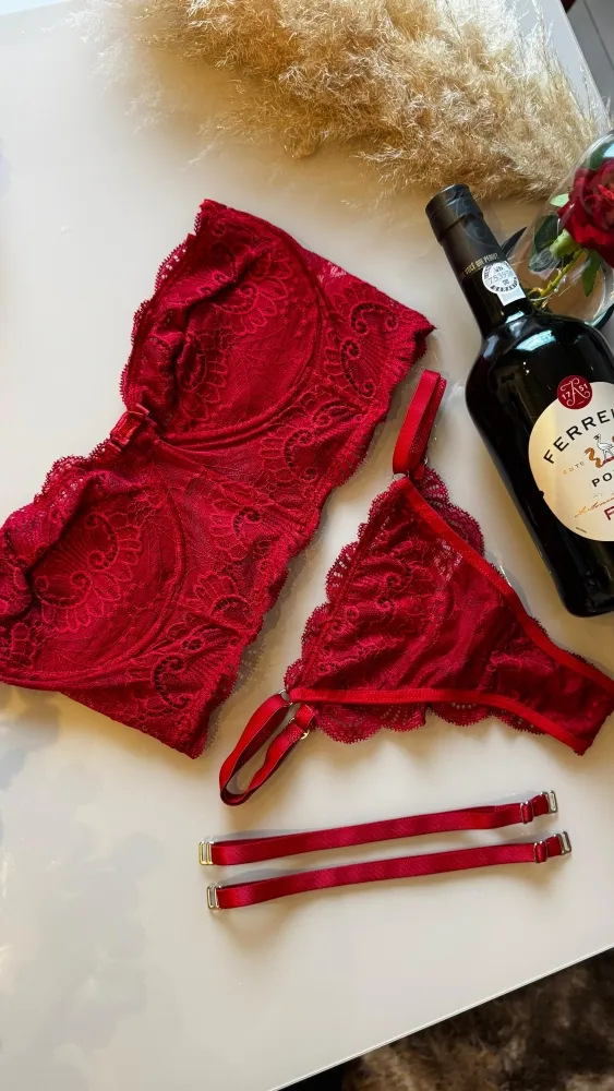 CONJUNTO CROPPED LAURA (as rendas sao variadas) 1