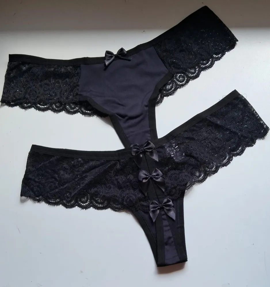 CALCINHA PLUS SIZE LAÇO 2