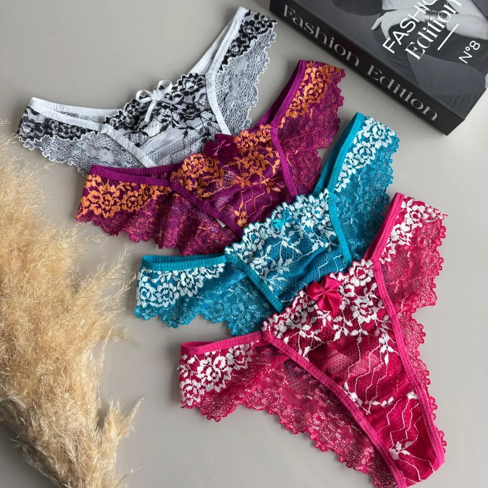 CALCINHA RENDINHA SAMANTHA  (não é possível escolher cor - cores variadas) 2