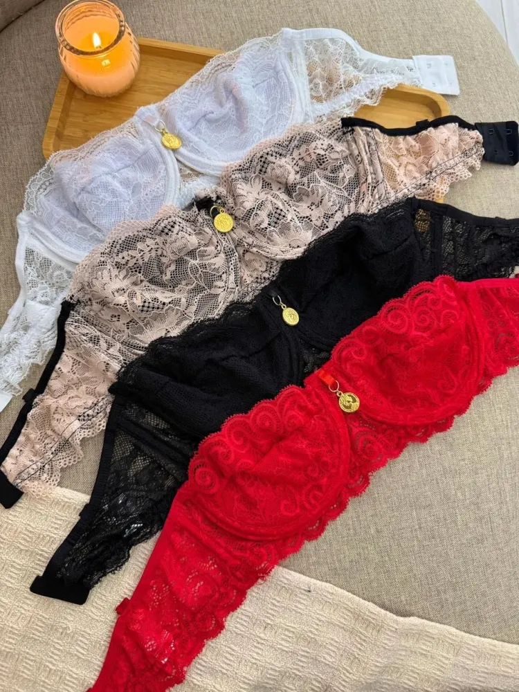 CONJUNTO S/BOJO TOMARA QUE CAIA MARTA (rendas varidas) 4