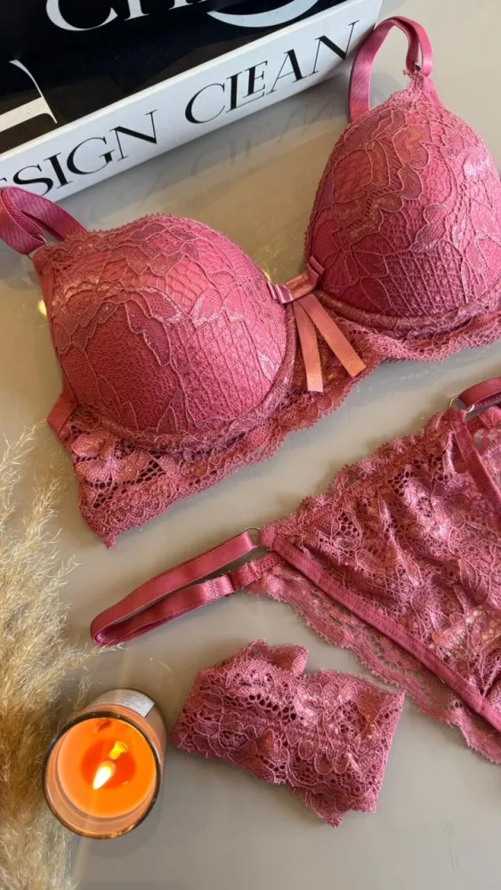 CONJUNTO C/BOJO CRIS RENDINHA COM PERNEIRA - ROSA SANDIA 0