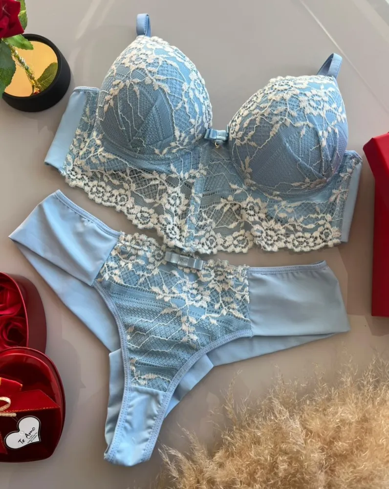 Conjunto C Bojo Sensacao Rendas