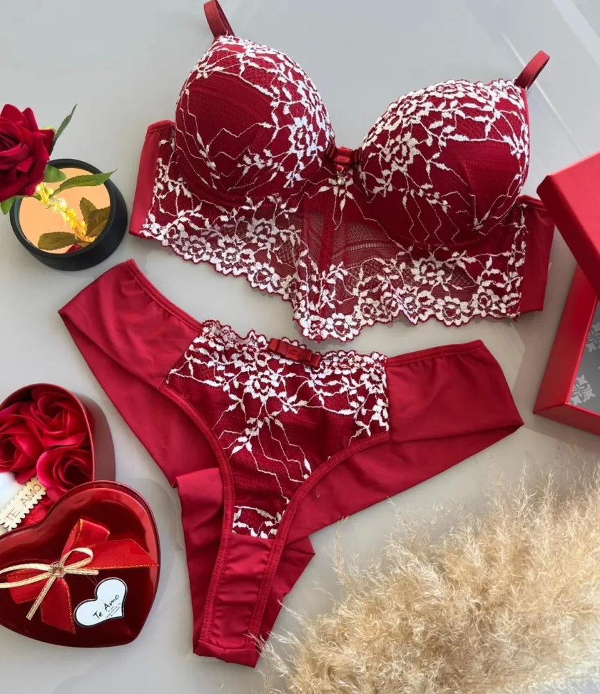 Conjunto C Bojo Sensacao Rendas 5