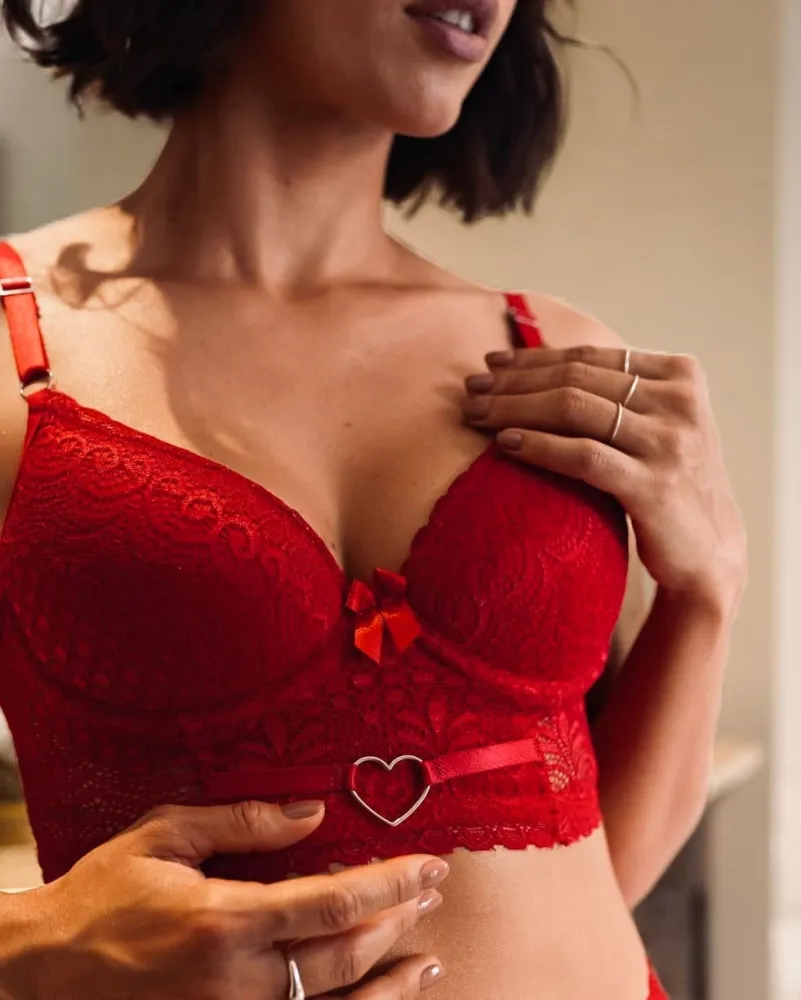 Conjunto C Bojo Sexy Cinta Liga Lr 7