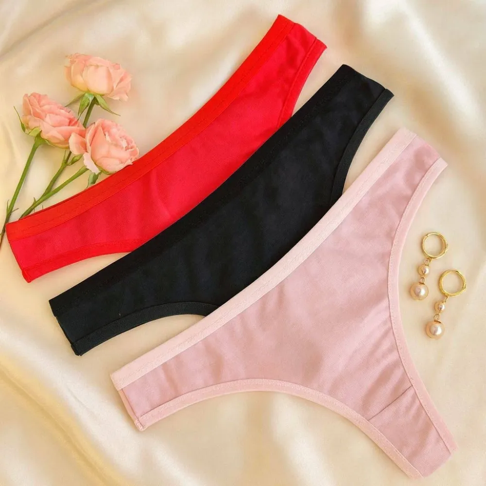 Calcinha fio algodao