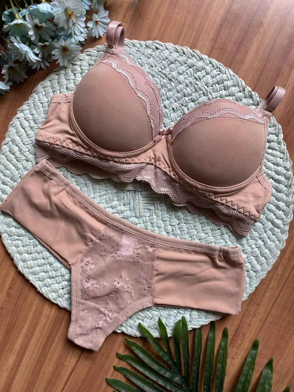 Conjunto Tentacao Em Renda - Detalhe
