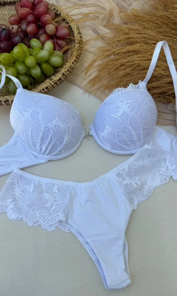 CONJUNTO C/BOJO ULTRALUXO LEONA - Detalhe