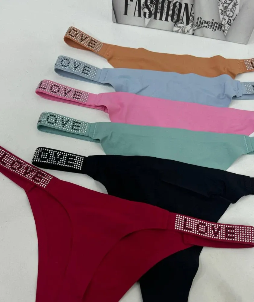 CALCINHA SEM COSTURA LOVE 10