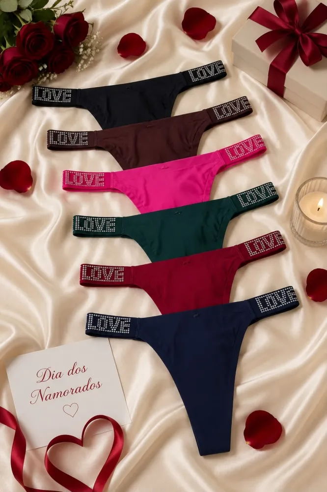 Calcinha S Costura Love Secret