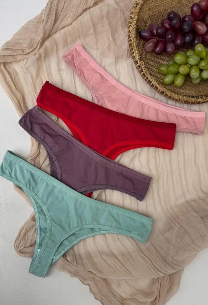 Calcinha fio microfibra 3