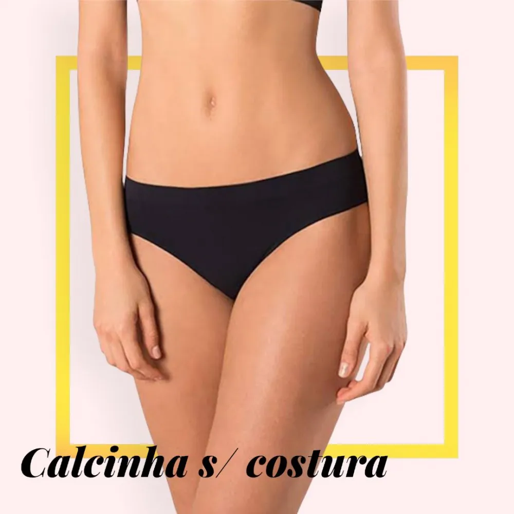 CALCINHA S/COSTURA TRADICIONAL LZL