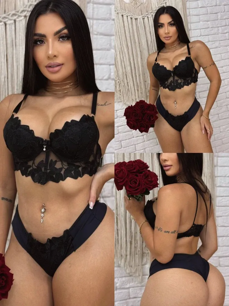 CONJUNTO SENSAÇÃO ULTRA LUXO - Preto 0