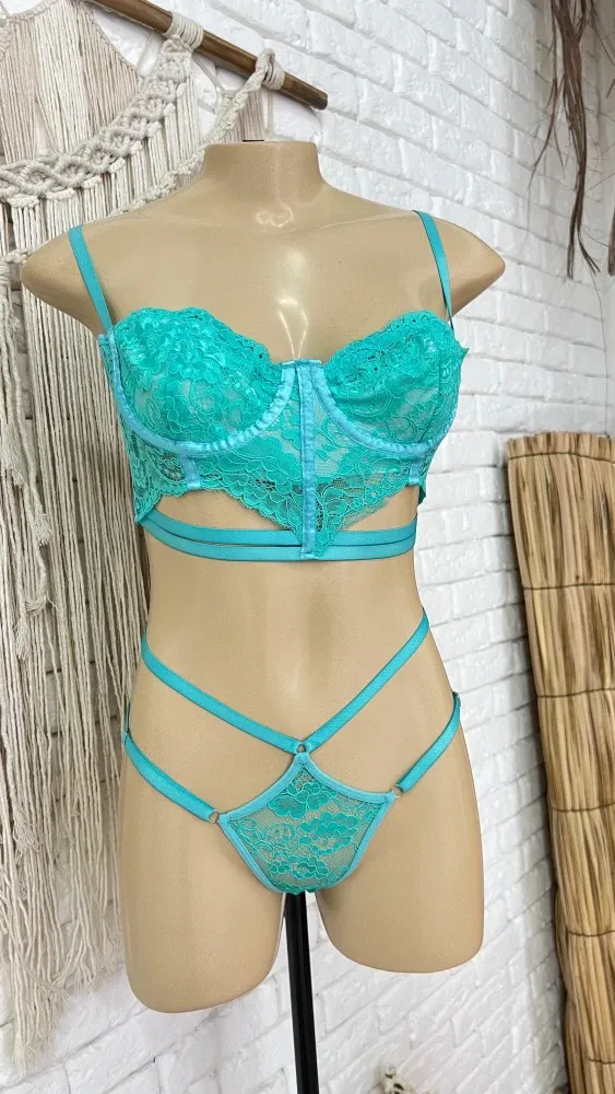 CONJUNTO LUXO MILÃO NEON - Verde 0