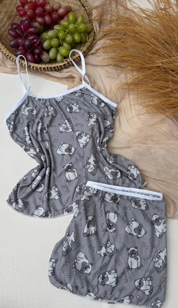 BABY DOLL Estampas Variadas NÃO É POSSIVEL ESCOLHER O DESENHO - CROPPED POLIESTER LORENA  (SEGUNDA LINHA) 3