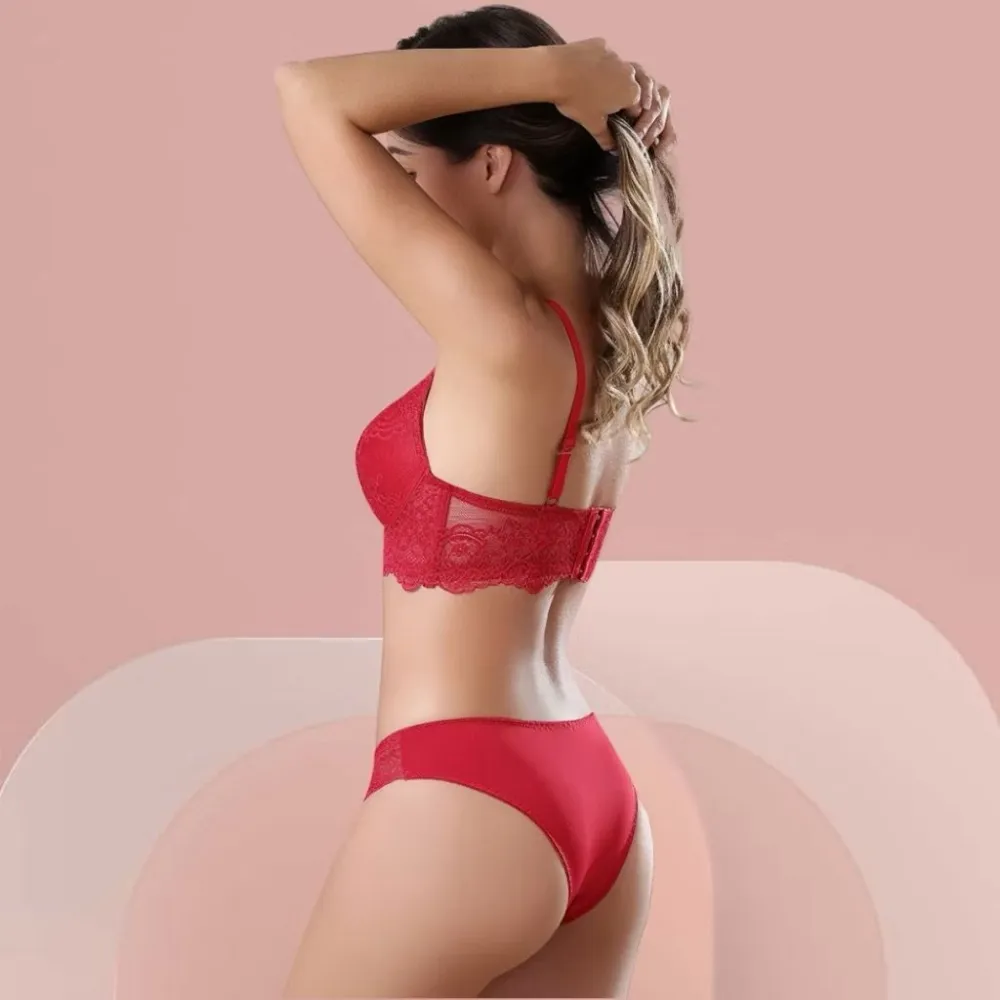 CONJUNTO C/BOJO Z&D  - VERMELHO - Detalhe