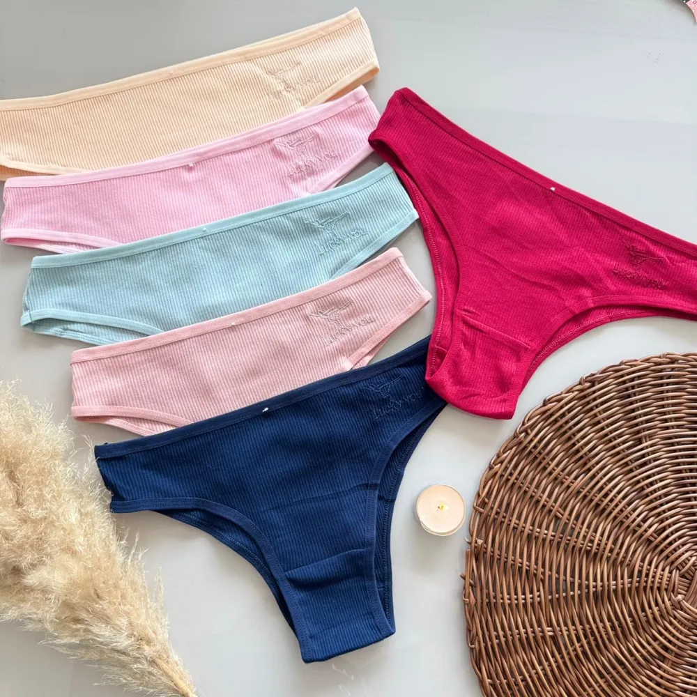 CALCINHA CONFORTO CANELADA LINDA LUNA