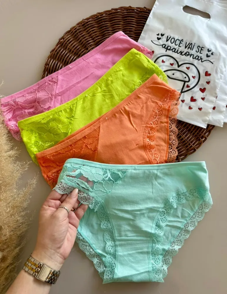 CALCINHA CONFORTO IMPORTADA COTTON