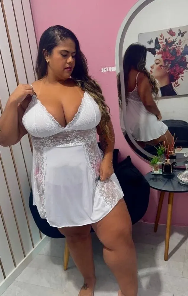 CAMISOLA S/BOJO PLUS SIZE CECILIA  - BRANCA