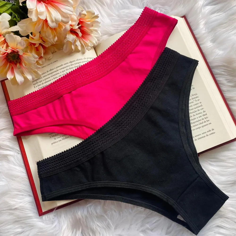 CALCINHA VANESSA ALGODÃO CONFORTO (não é possível escolher cor - cores/estampas variadas) 6