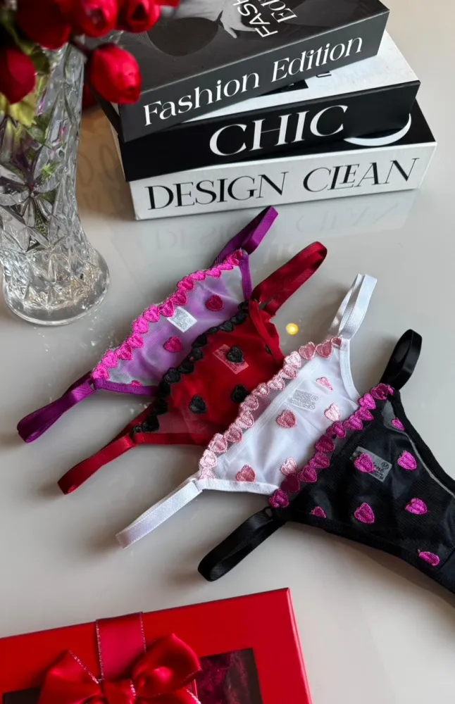 Calcinha Sexy Tule Paulinha - Detalhe