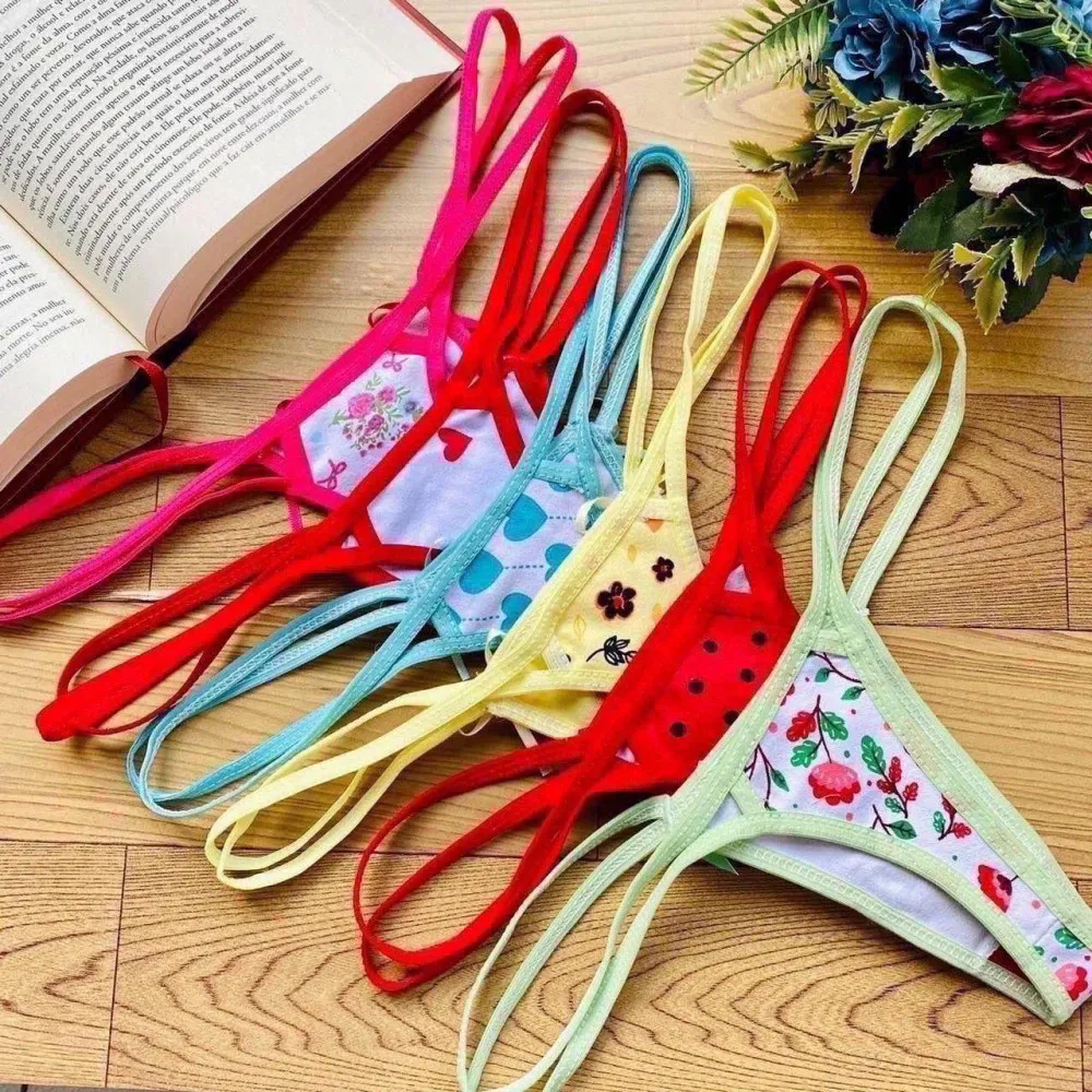 CALCINHA TIRAS 746 (não é possível escolher cor - cores variadas) 6