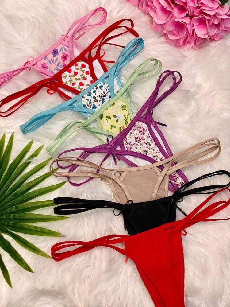 CALCINHA TIRAS 746 (não é possível escolher cor - cores variadas) 9