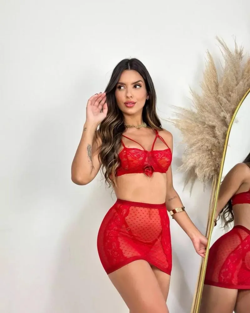 CONJUNTO S/BOJO SENSUAL 3 PEÇAS YASMIM REF. 4
